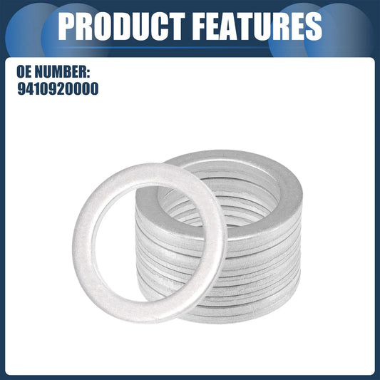 25 x Oil Drain Plug Gaskets 20mm ID for Honda Aluminum Alloy