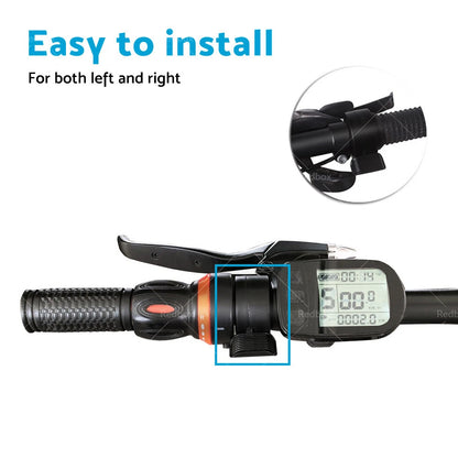 Thumb Finger Trigger Throttle for Electric Bike Ebike Scooter Black