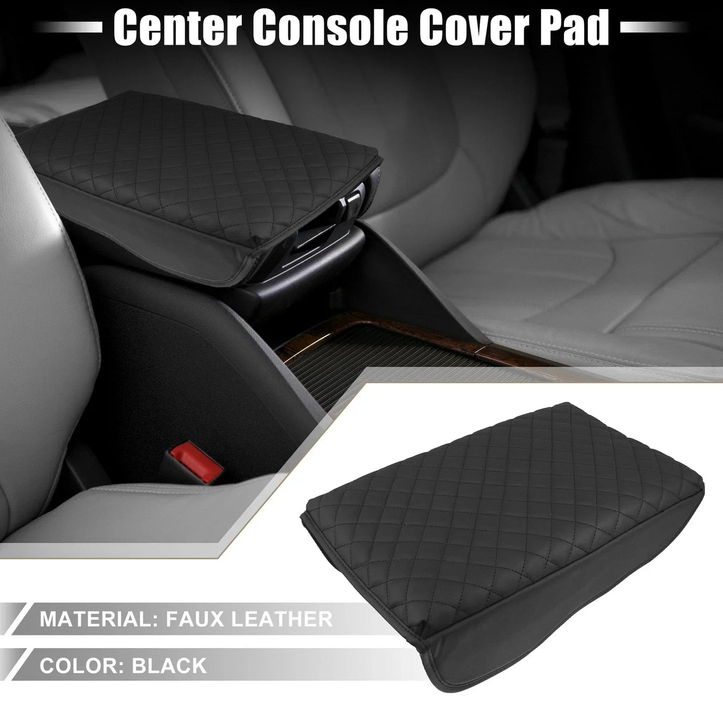 Center Console Armrest Seat Box Cover for Dodge Ram 1500 2500 3500