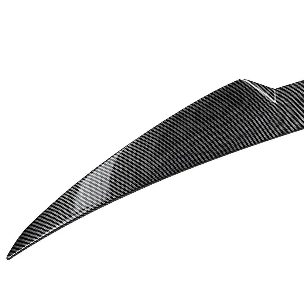 M4 Style Carbon Black Rear Trunk Spoiler Wing for BMW 5 Series E60 (04-10)