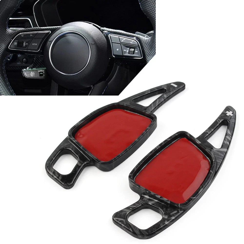 Steering Wheel Paddle Shifter Extensions ABS for Audi A3 A4 A5 A6 A7