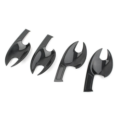 Carbon Fiber Inner Door Handle Bowl Cover Trim for Mazda CX-5 (2017-2020)