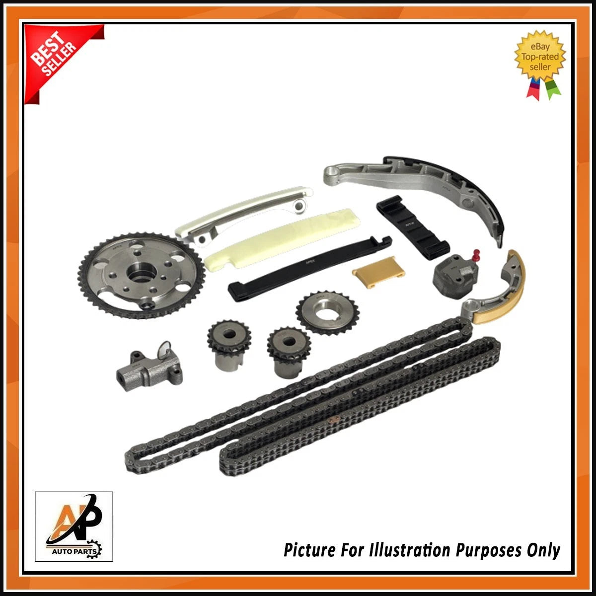 Engine Timing Chain Kit Replacement for Nissan NP300 Navara 2.5 dCi (2008–2022)