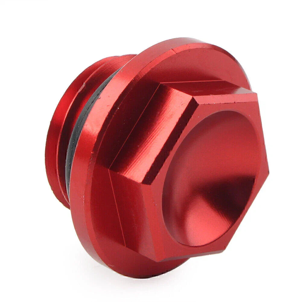 CNC Oil Filler Cap Plug Red for Yamaha YZ 80 85 125 WR250F WR450F