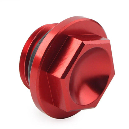 CNC Oil Filler Cap Plug Red for Yamaha YZ 80 85 125 WR250F WR450F