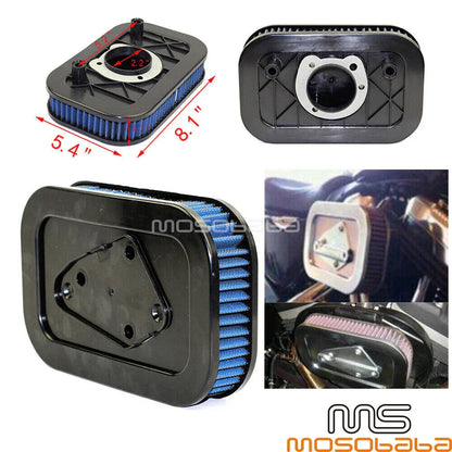 Reusable Air Filter for Harley Sportster 1200 883 Iron XL883N XL1200N (2004-2023)