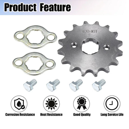 16T 20mm Front Sprocket for Honda 50cc 70cc 90cc 110cc 125cc