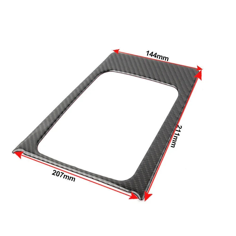 Carbon Fiber Interior Gear Shift Panel Trim for Subaru Forester (2013-2018)