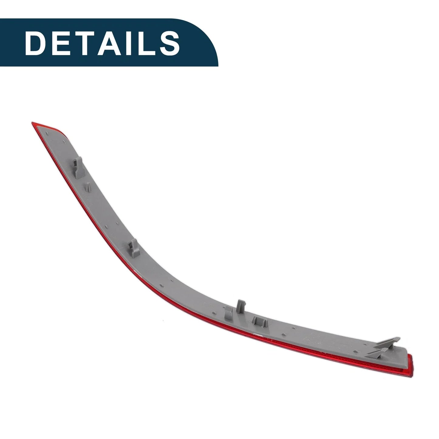Rear Right Bumper Reflector for Mercedes-Benz R350 (2011-2012) Red