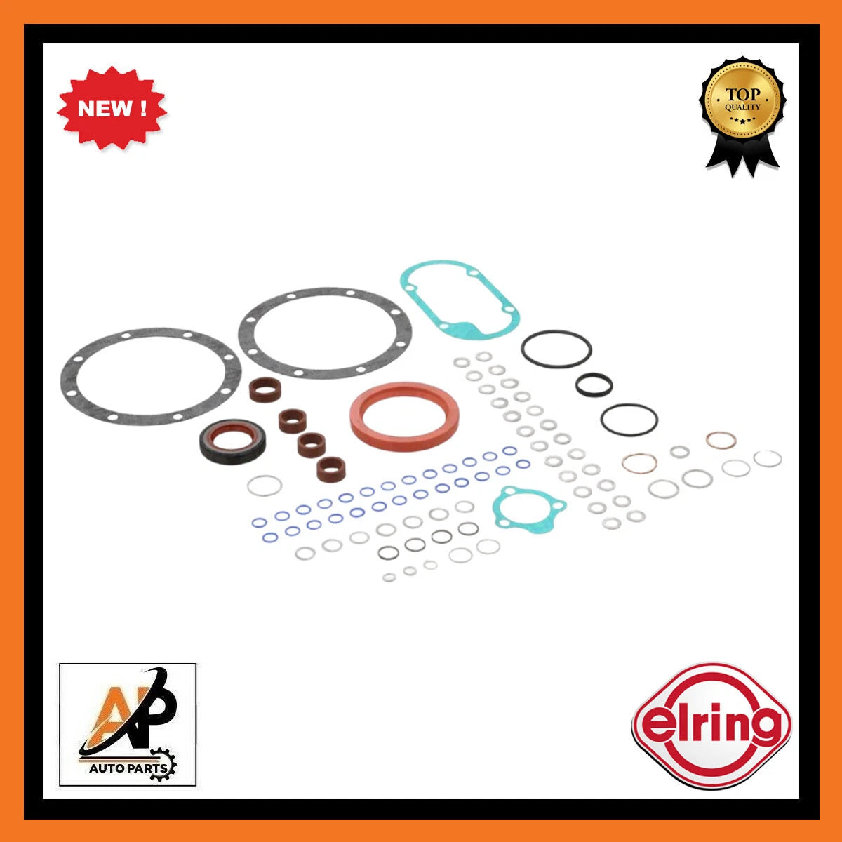 Crankcase Gasket Kit With Crankshaft Seal for Porsche 911 (1974–1989)