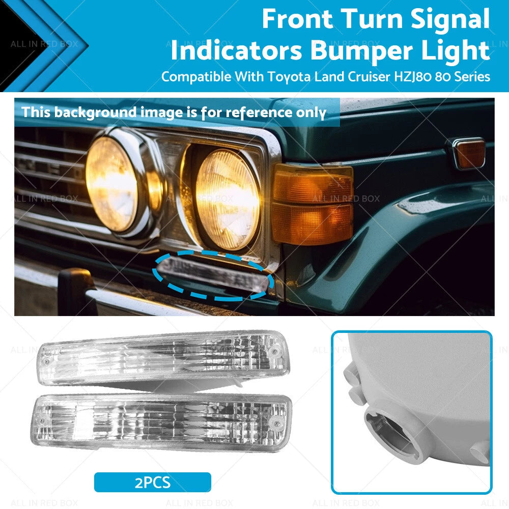 Front Turn Signal Indicators for Toyota Land Cruiser (1990-1997)