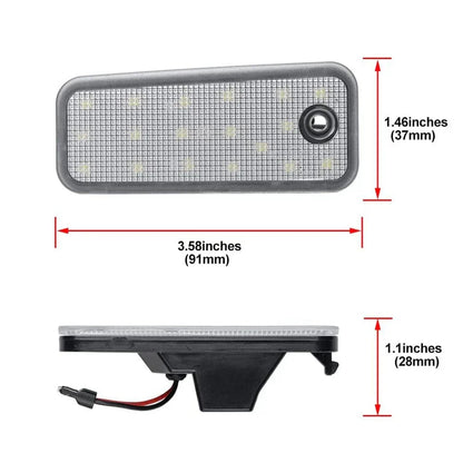 LED License Plate Light for Hyundai Santa DM, Grand Santa Fe (2012-2018)