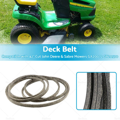 42" Deck Belt for John Deere & Sabre Mowers (GY20570, GX20072)