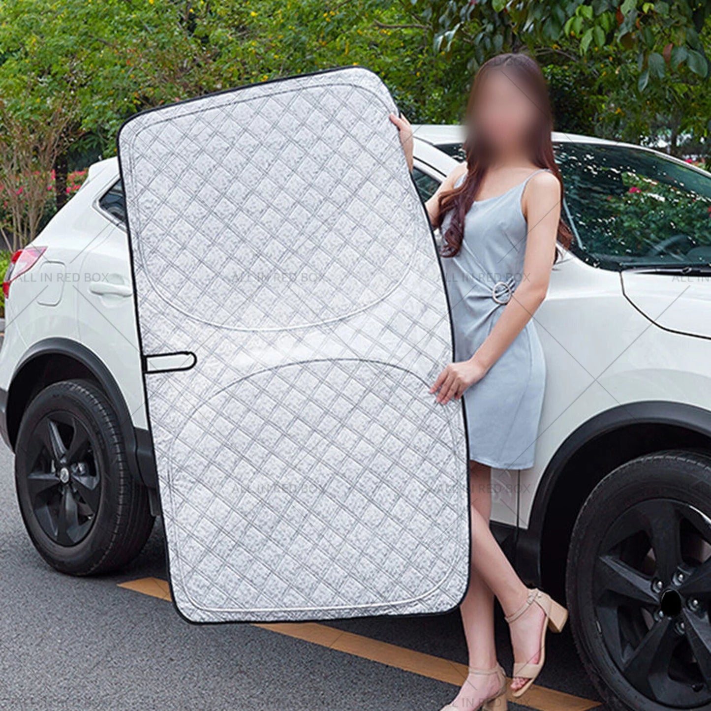 6 Layer Thick WindScreen Sun Shade for Hyundai Kona (2017-2023) UV Protection