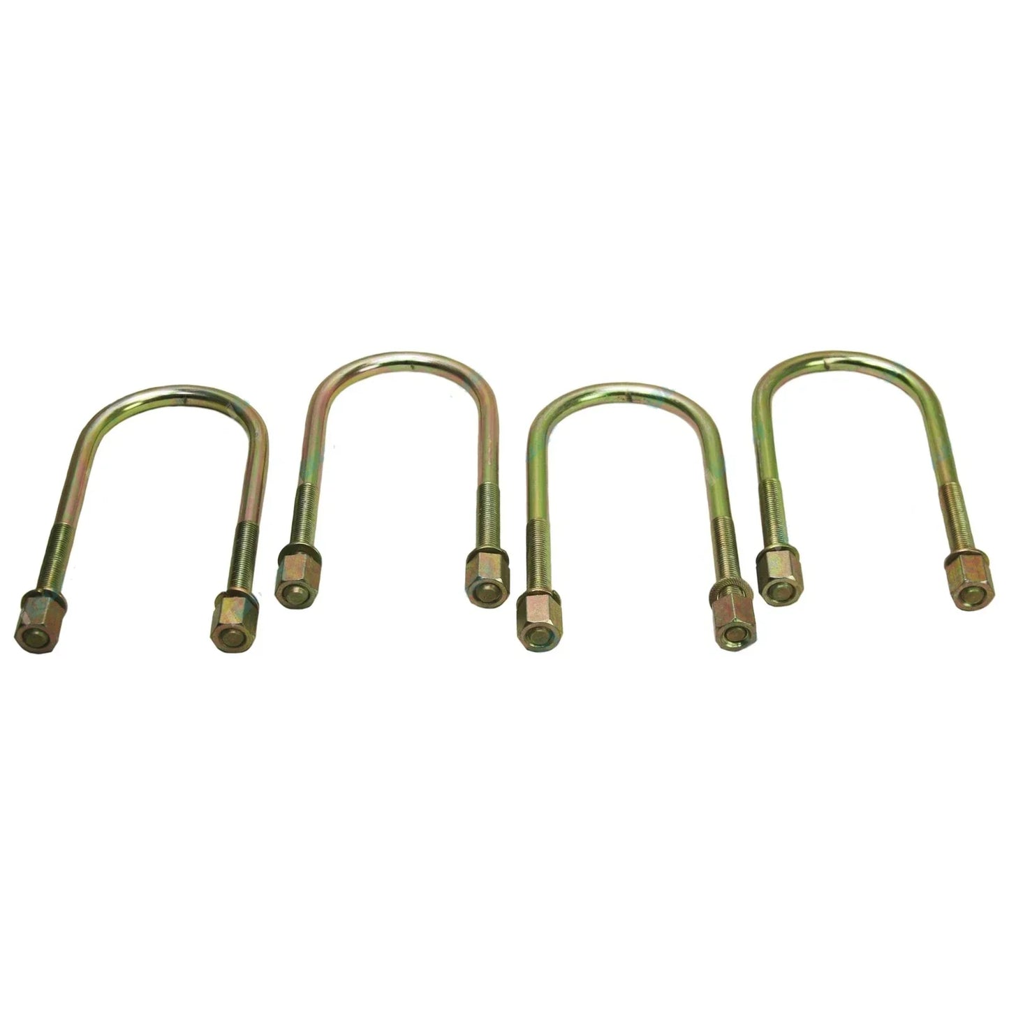 Set of 4 Rear Leaf Spring U-Bolts for Toyota Landcruiser FJ75 FZJ75 HJ75 HZJ75 (1984-1999)