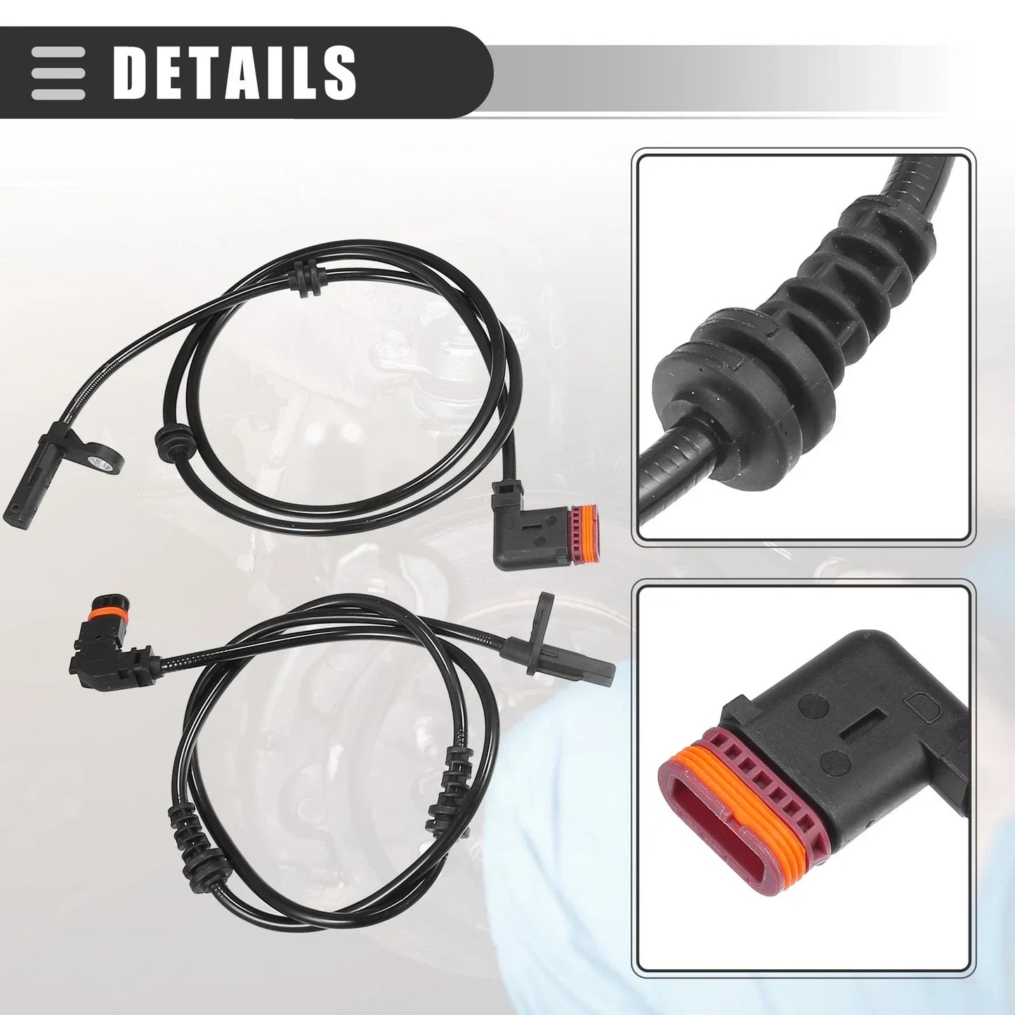 ABS Sensor Set for Mercedes-Benz GLK250 (2010-2015) - 4 x Sensors