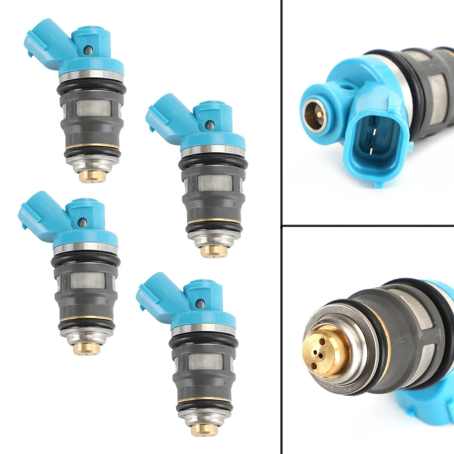 4PCS Fuel Injectors for Toyota Hilux RZN14, Hiace RZH1, Dyna RZY2 (1997-2005)