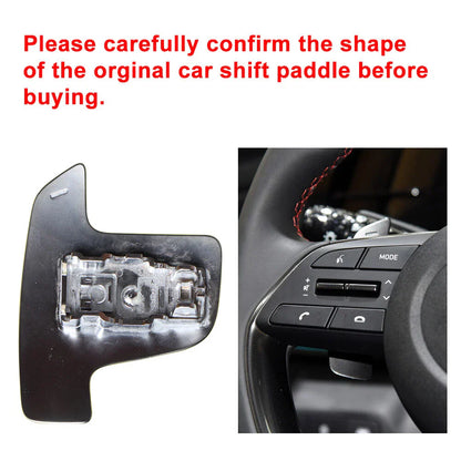 Steering Wheel Shift Paddle Shifter Extensions for Hyundai Elantra (2017-2023)