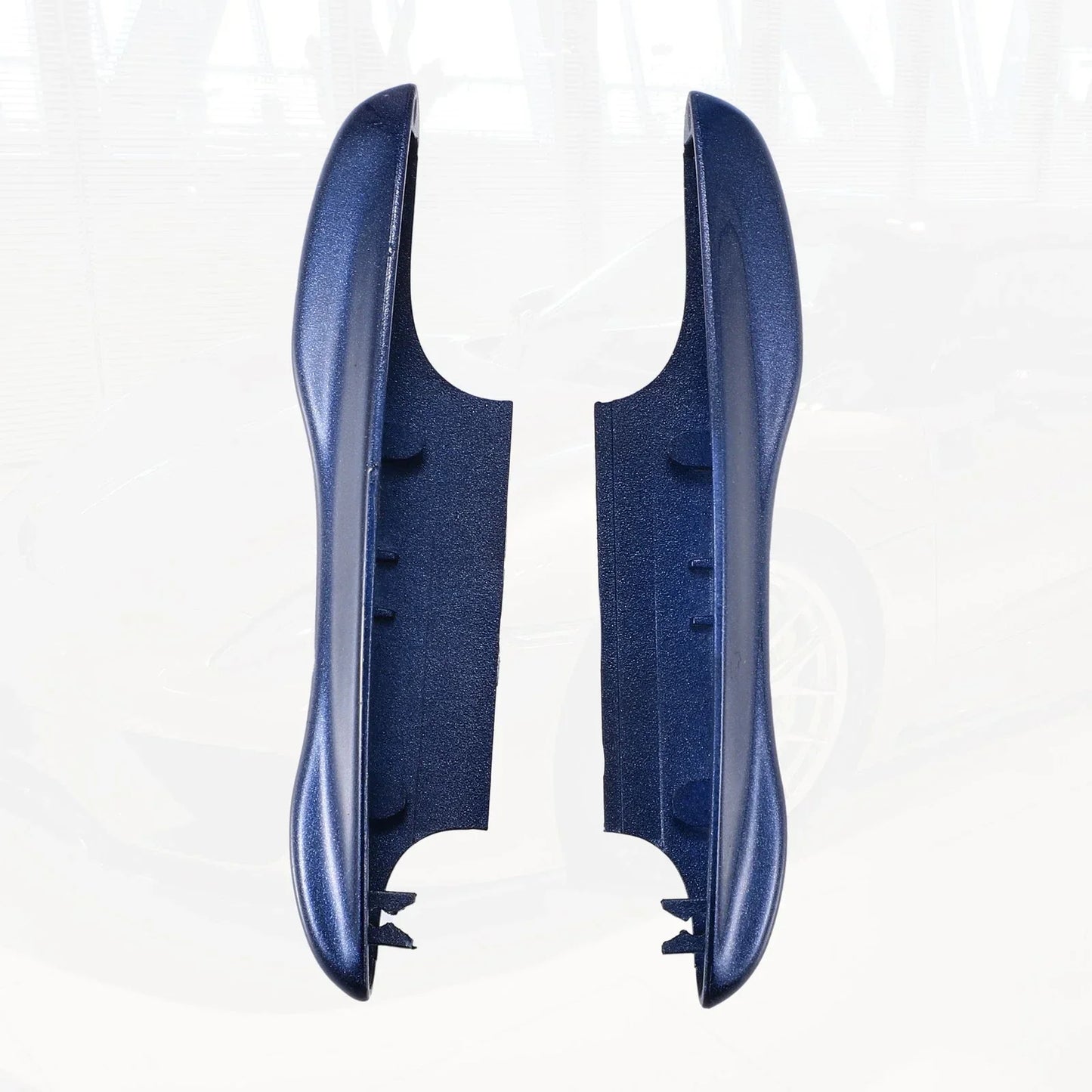 Car Remote Key Side Cover Case Set for Porsche Taycan 911 (2020-2021) Blue