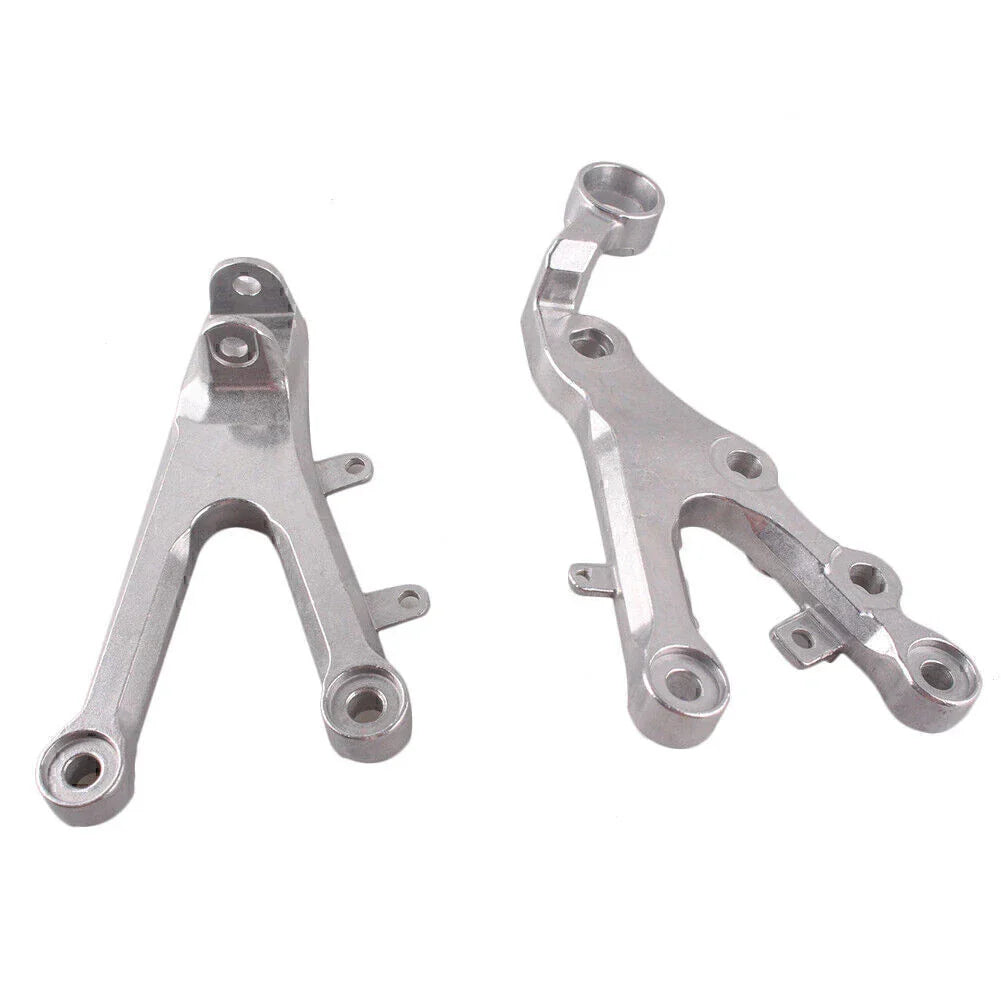 Front Footpegs Footrests Brackets Set for Yamaha YZF R6 (2006-2011)