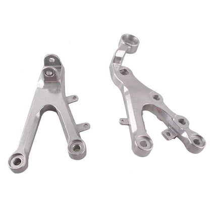 Front Footpegs Footrests Brackets Set for Yamaha YZF R6 (2006-2011)