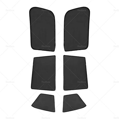 6 x Foldable Window Mesh Sun Shades for Land Cruiser 100/105 (1998-2007)