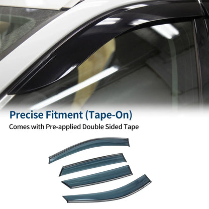 Car Window Deflectors for Hyundai Tucson Side Window Vent Visors (2010-2015)