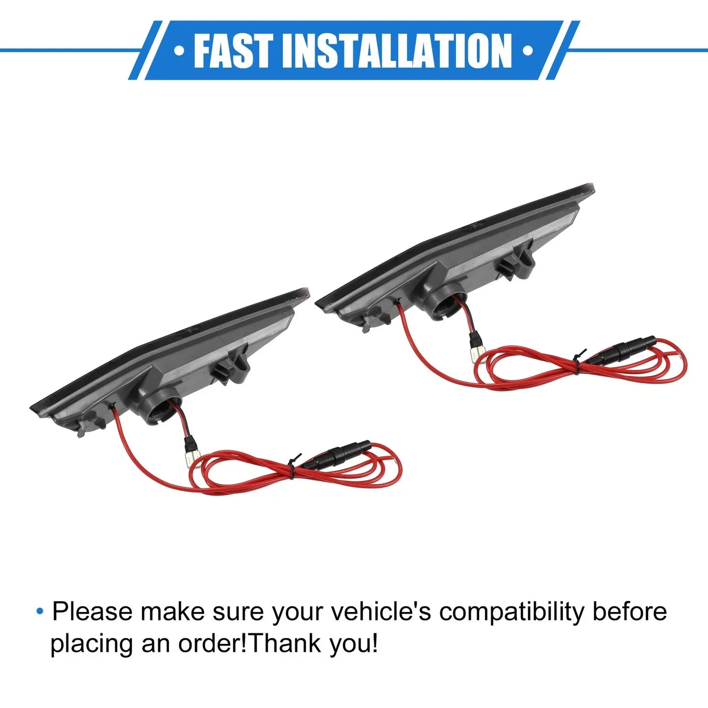 LED Side Marker Turn Signal Lights for Honda Civic (2016-2020)