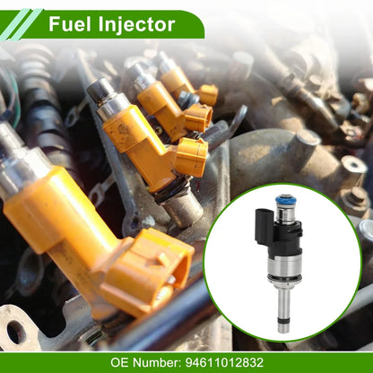 Fuel Injector for Porsche Macan 3.0L 3.6L (2015-2018) - 1 Pc Black
