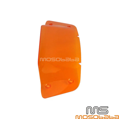 7" Orange Windshield Kit for Harley Street Glide FLHX FLHXSE (2024-Up)