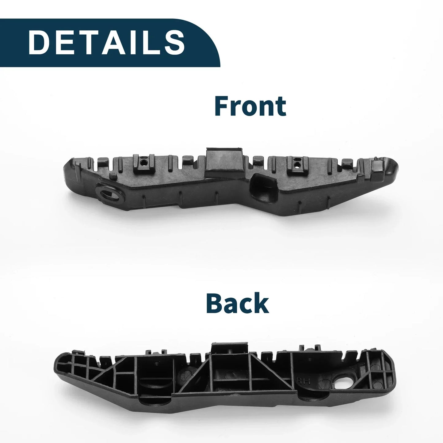 Right Front Bumper Retainer Bracket for Hyundai Sonata (2015-2017)