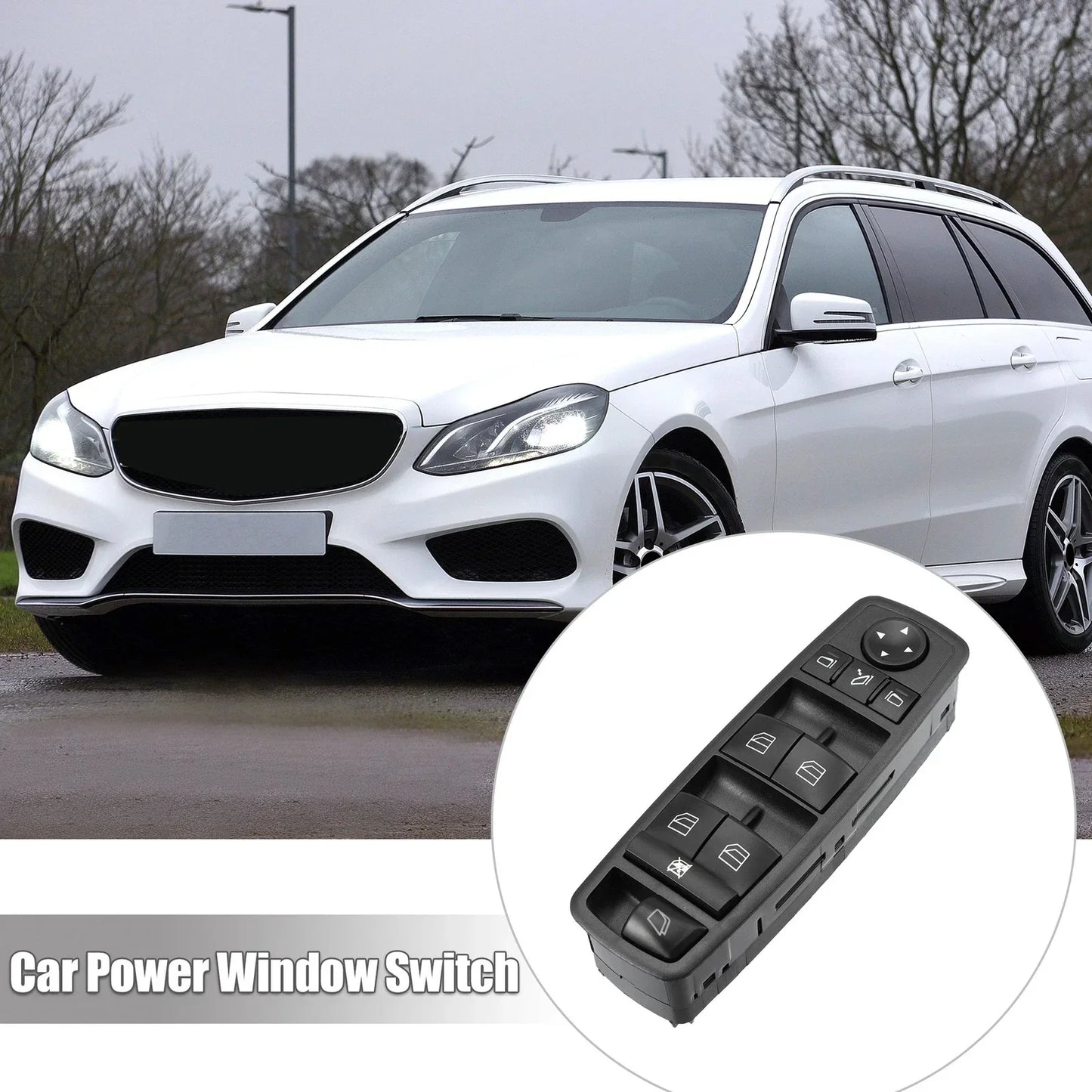 Car Window Switch Driver Side for Mercedes GL320 GL350 GL450 GL550 (2007-2012)