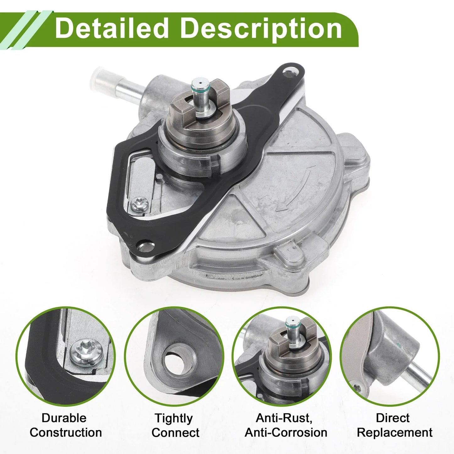 Brake Vacuum Pump for Mercedes-Benz C230 (2003-2005)