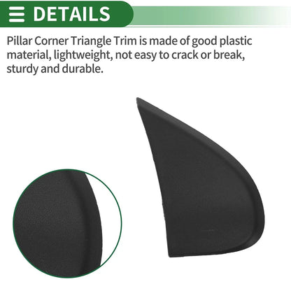 Front Right Side Pillar Triangle Trim for Dodge Journey (2011-2020)