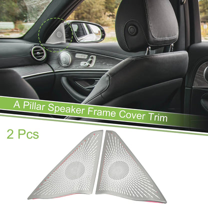 2 x A Pillar Speaker Frame Cover Trim for Mercedes Benz E-Class (2009-2015)