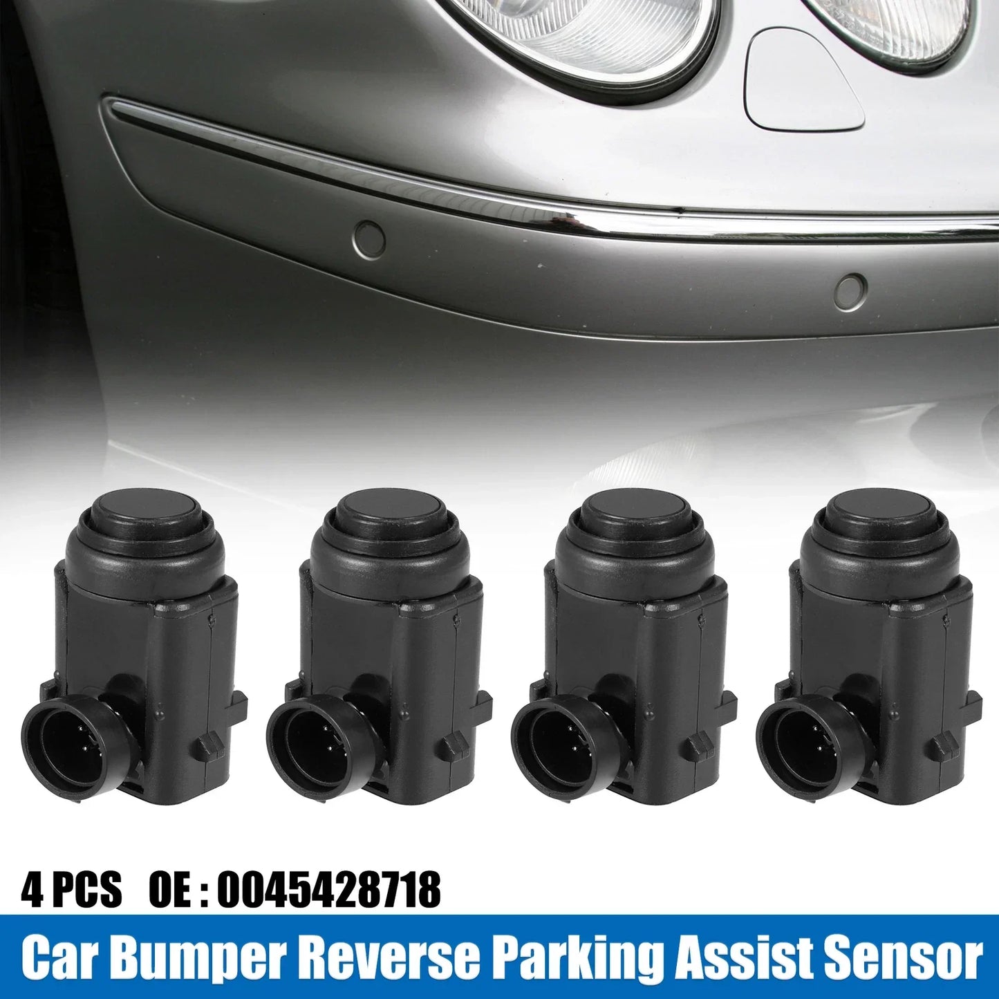 4 x PDC Reverse Parking Assist Sensors for Mercedes-Benz (2006-2011)