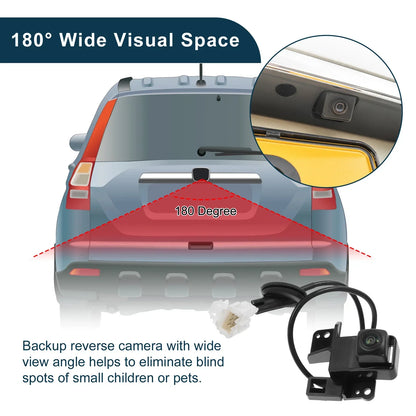 Rear View Camera 120-180 Degree for Honda Jade (2014-2016)