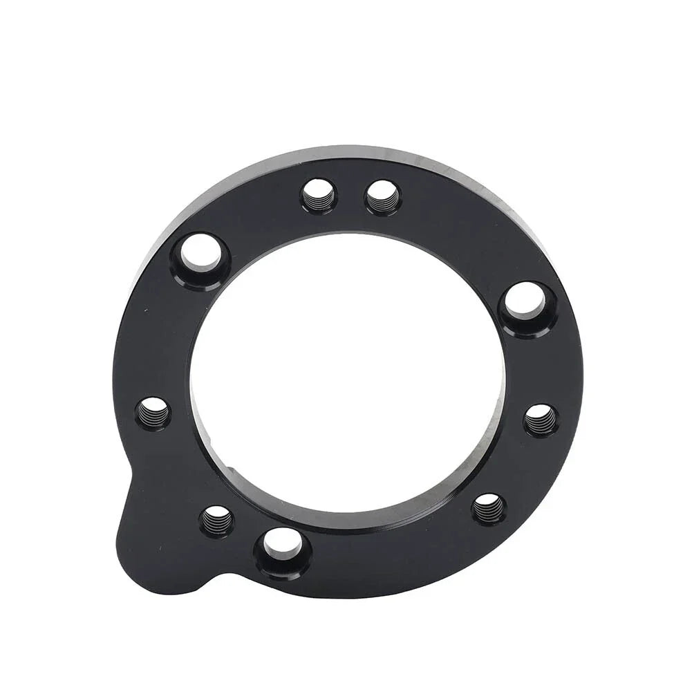 BLK Air Filter Cleaner Adapter Plate for Harley CV & S&S Super E G Carburetor