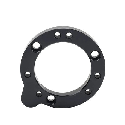 BLK Air Filter Cleaner Adapter Plate for Harley CV & S&S Super E G Carburetor