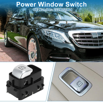 Power Window Switch for Mercedes-Benz E300 GLC300 S400 S500 S600 (2016-2023)