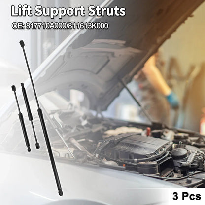 Hood Lift Supports Struts for Hyundai Sonata Sedan (2011-2014)