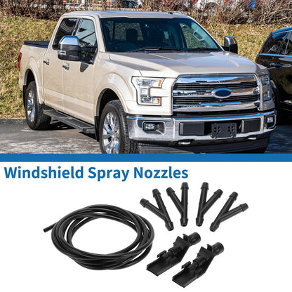 Front Windshield Washer Nozzles Set for Honda HR-V (2016-2017)
