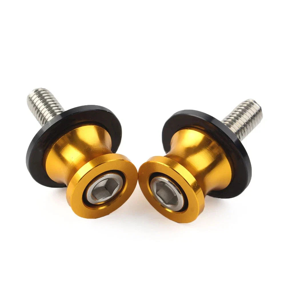 8MM Swingarm Spools Slider Stand Screws for KAWASAKI ZX6R (2012-2021) Gold