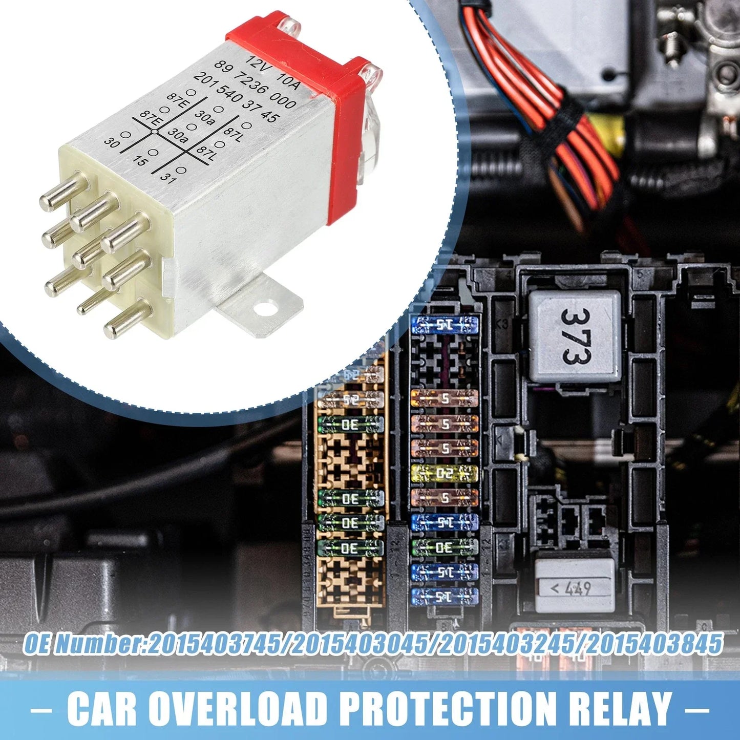 Car Overload Protection Relay for Mercedes-Benz C180 C200 W202 (1993-2000)