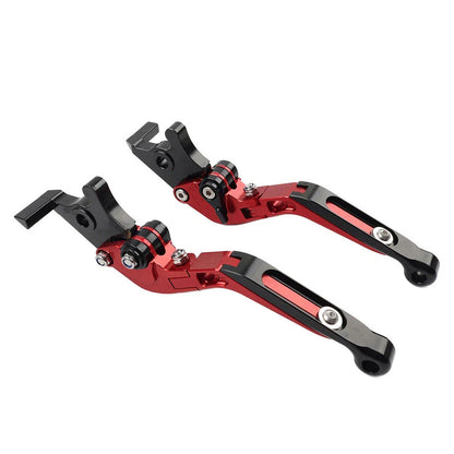 CNC Red Extendable Brake Clutch Levers for Yamaha FJR 1300, XJR1300 (2004-2020)