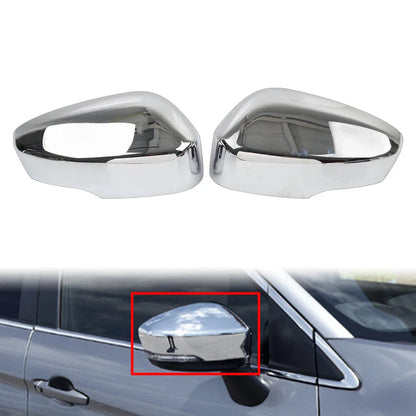 Chrome ABS Rearview Mirror Covers for Mitsubishi Eclipse Cross (2018-2023)