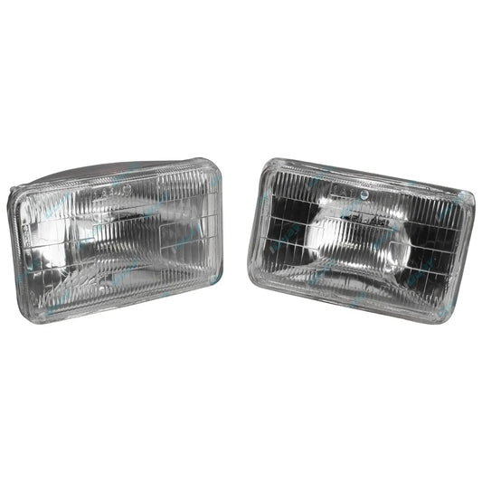 2 x Sealed Beam 100x165mm 50W 12V Incandescent Dual Headlight
