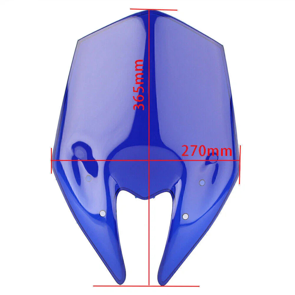Windscreen Windshield for Kawasaki Z800 2013-2016 ABS Plastic Clear