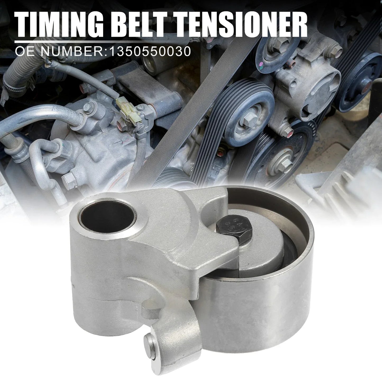 Engine Timing Belt Tensioner Pulley for Toyota 4Runner, Lexus (2003-2023)