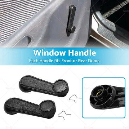 LH & RH Window Winder Handles for Toyota Landcruiser HZJ75 FZJ75 (1990-2007)